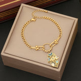 Hamza Evil Eye Chain Bracelet