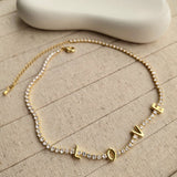 Love Zircon Necklace