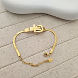 Buckle Chain Bracelet