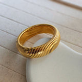 Chunky 18K Gold Plated Snake Chain Bracelet