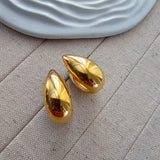 U Shape Bold Huggie Earrings