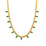 Jade Gold Plated Necklace
