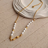 Trinity Baroque Pearl Necklace