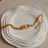 Katie Heart Chain Bracelet
