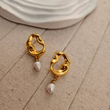 Rhea Pearl Earrings