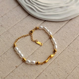Emma Pearl Chain Bracelet