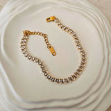 Isla Marquise cut Tennis Bracelet