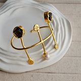 Freya Cuff Brass Bracelet