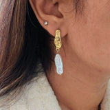 Edie Baroque Pearl Earrings