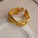 Deja Chunky Twisted Bracelet
