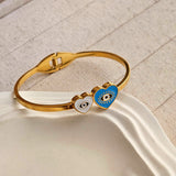 Della Heart Evil Eye Bracelet