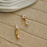 Dorthy MultiStud Zircon Earrings