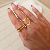 Zircon Nail Ring