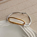 Cora Silver & Gold Bracelet