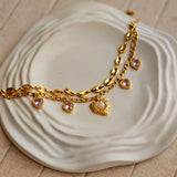 Harmony Heart Charm Bracelet
