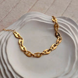Rose Link Chain Bracelet